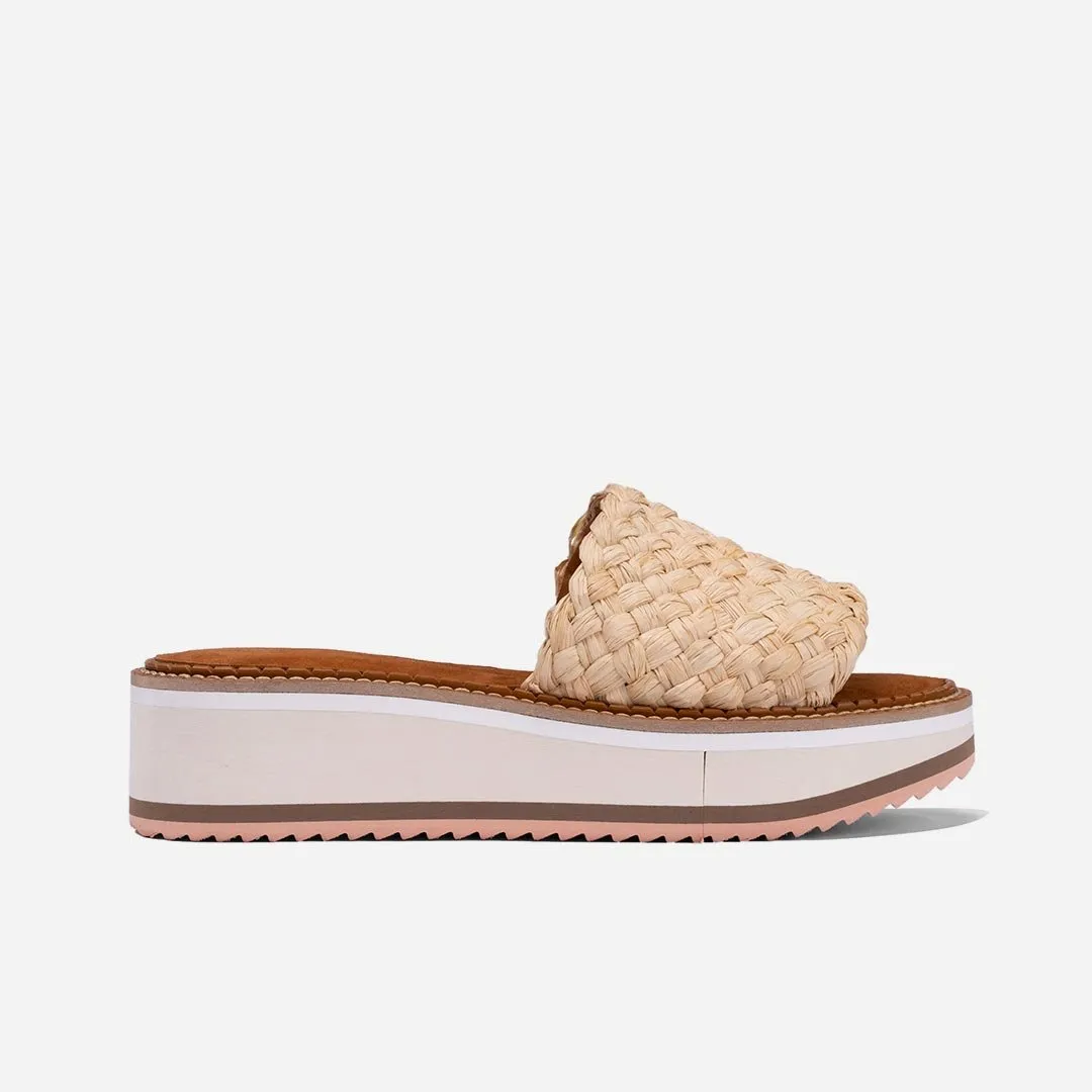 FLEURINE, raffia natural || OUTLET