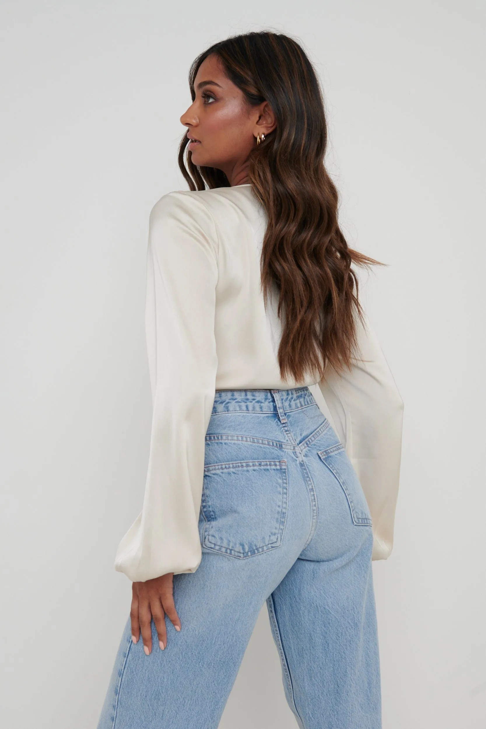 Janis Blouse - Oyster
